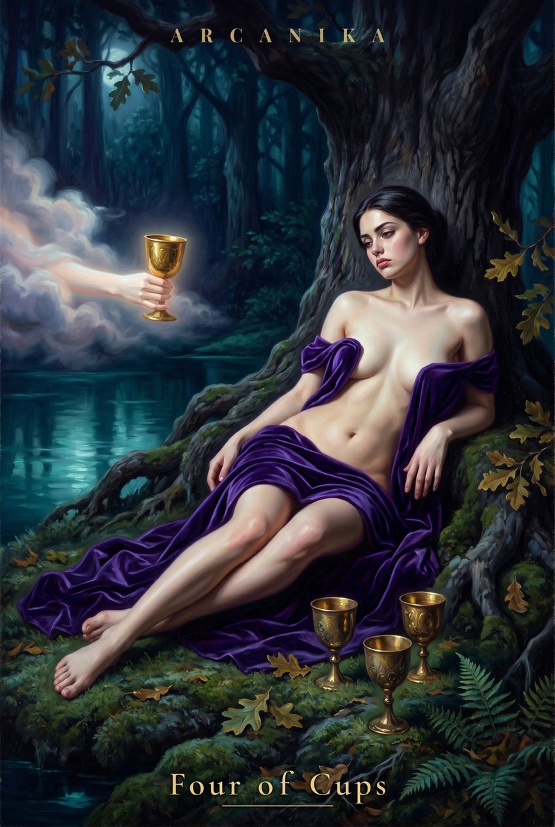 Four of Cups