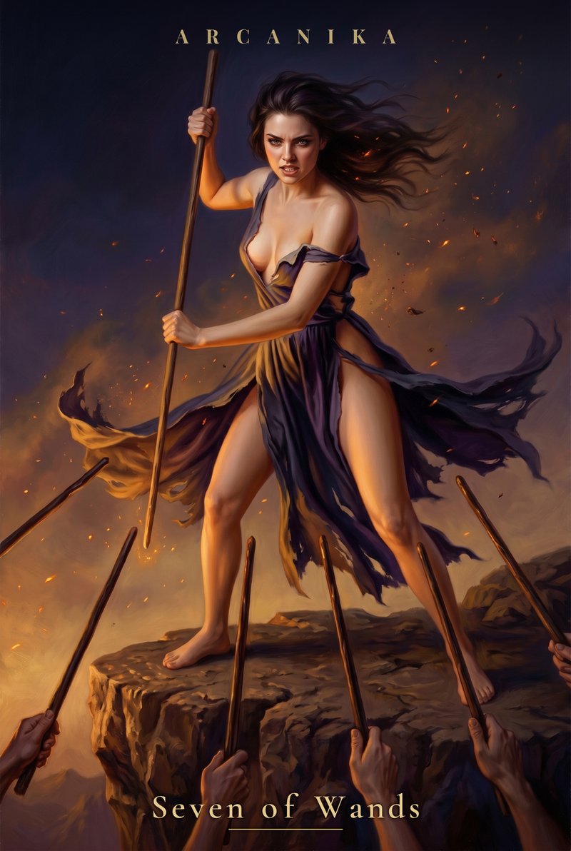 Seven of Wands
