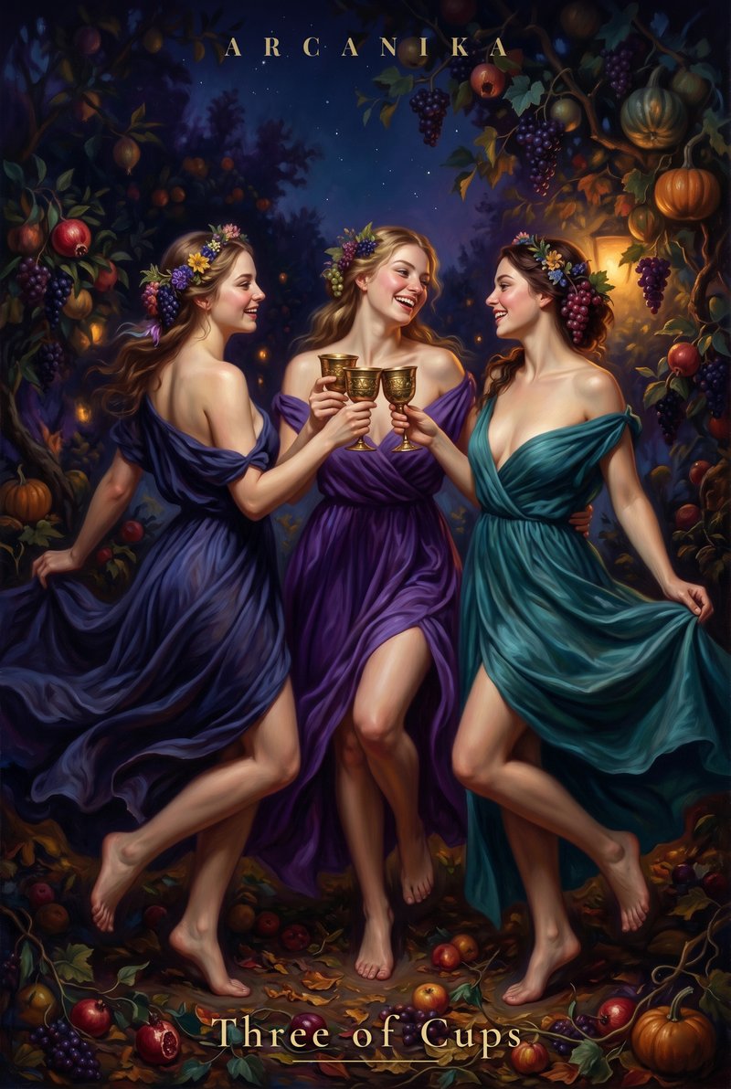 Three of Cups