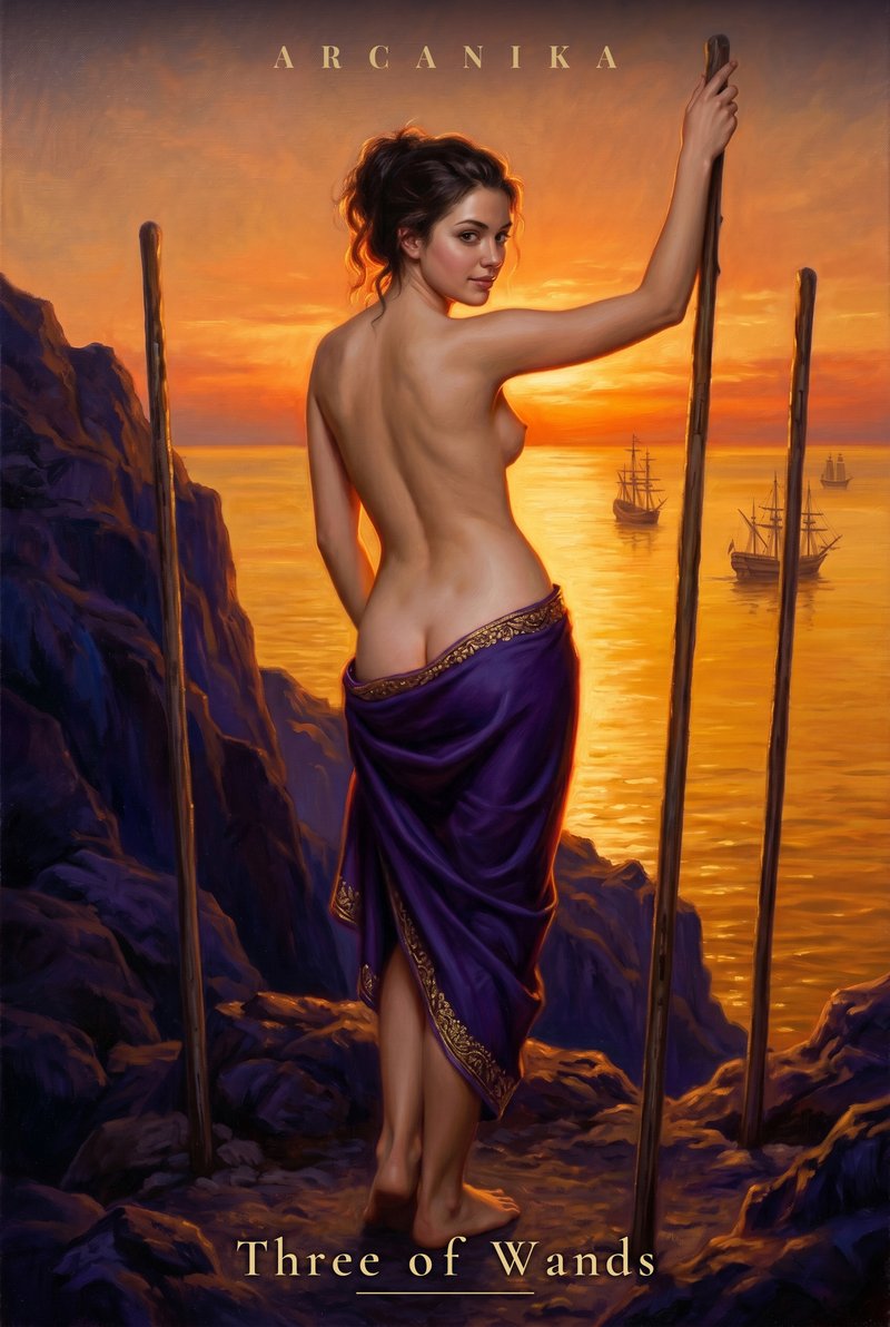 Three of Wands
