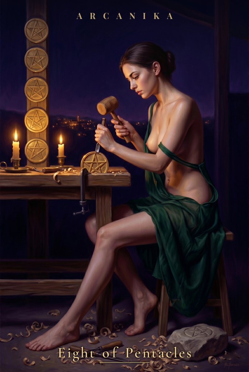 Eight of Pentacles